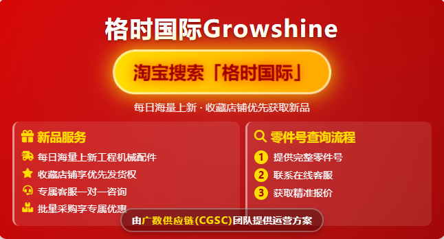 格时国际 (Growshine International) - 工程机械、重卡配件精选 - 2025年5月31日