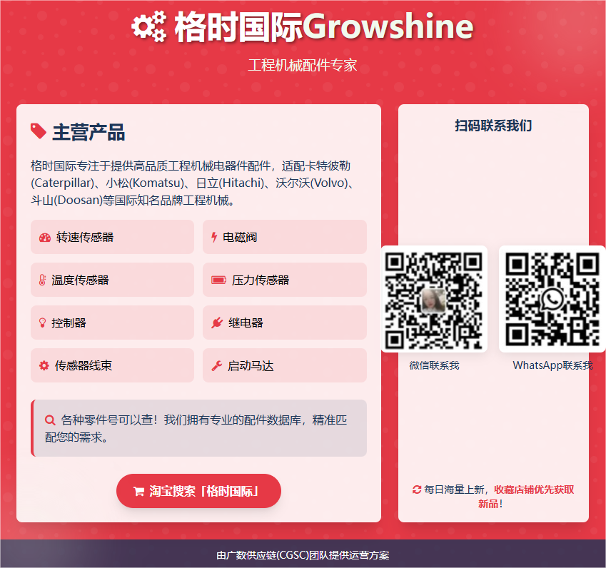 【格莳国际】2025年6月24日最新农机配件:轴流滚筒双联链轮及更多产品震撼发布! 【格莳国际】2025年6月24日最新农机配件:轴流滚筒双联链轮及更多产品震撼发布!