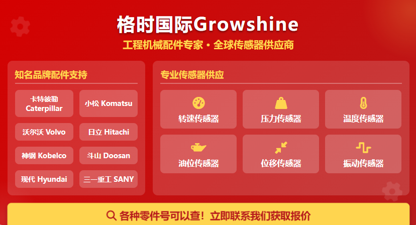 2025年6月14日 工程机械、重卡、农机及汽车配件一览:一轴解析与Growshine主营产品推荐 2025年6月14日 工程机械、重卡、农机及汽车配件一览:一轴解析与Growshine主营产品推荐